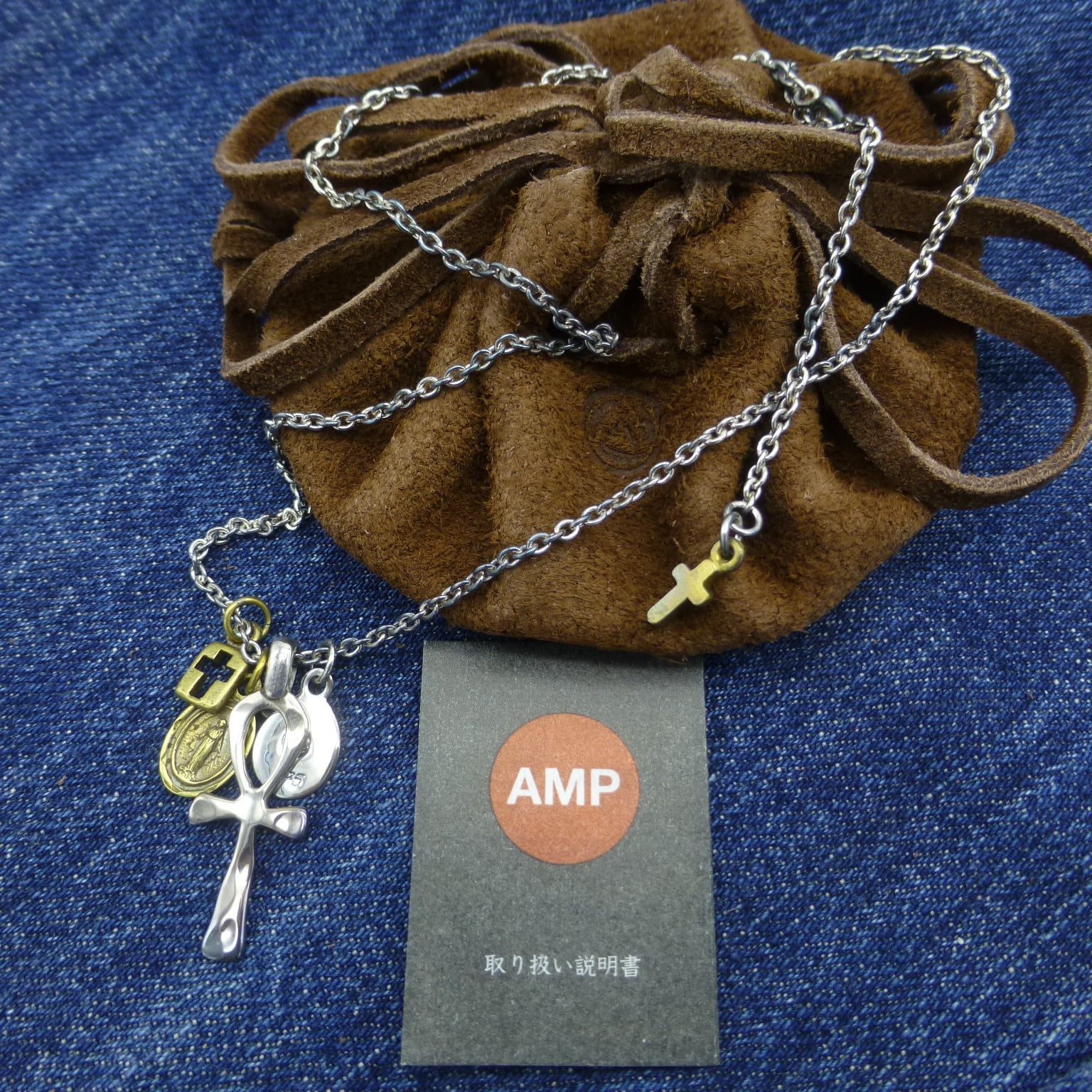 ☆amp japan 1AK-169／Small Egyptian with Brass Maria, Cross