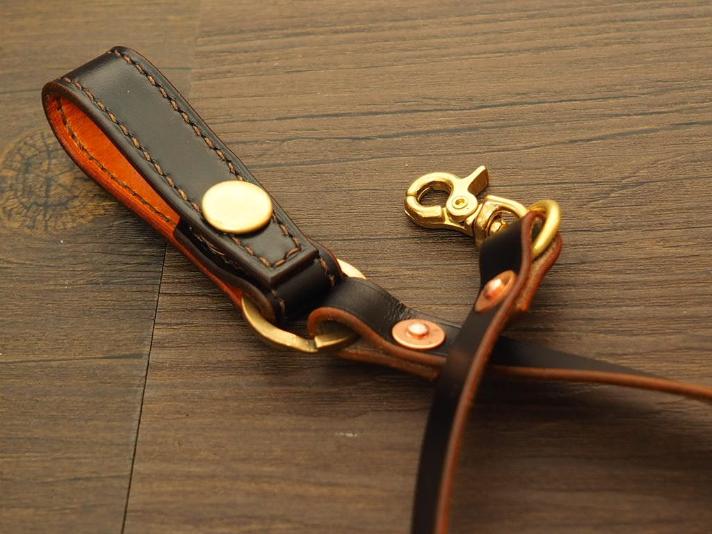 HORWEEN社クロムエクセル】Leatherベルトループ&ウォレットコード