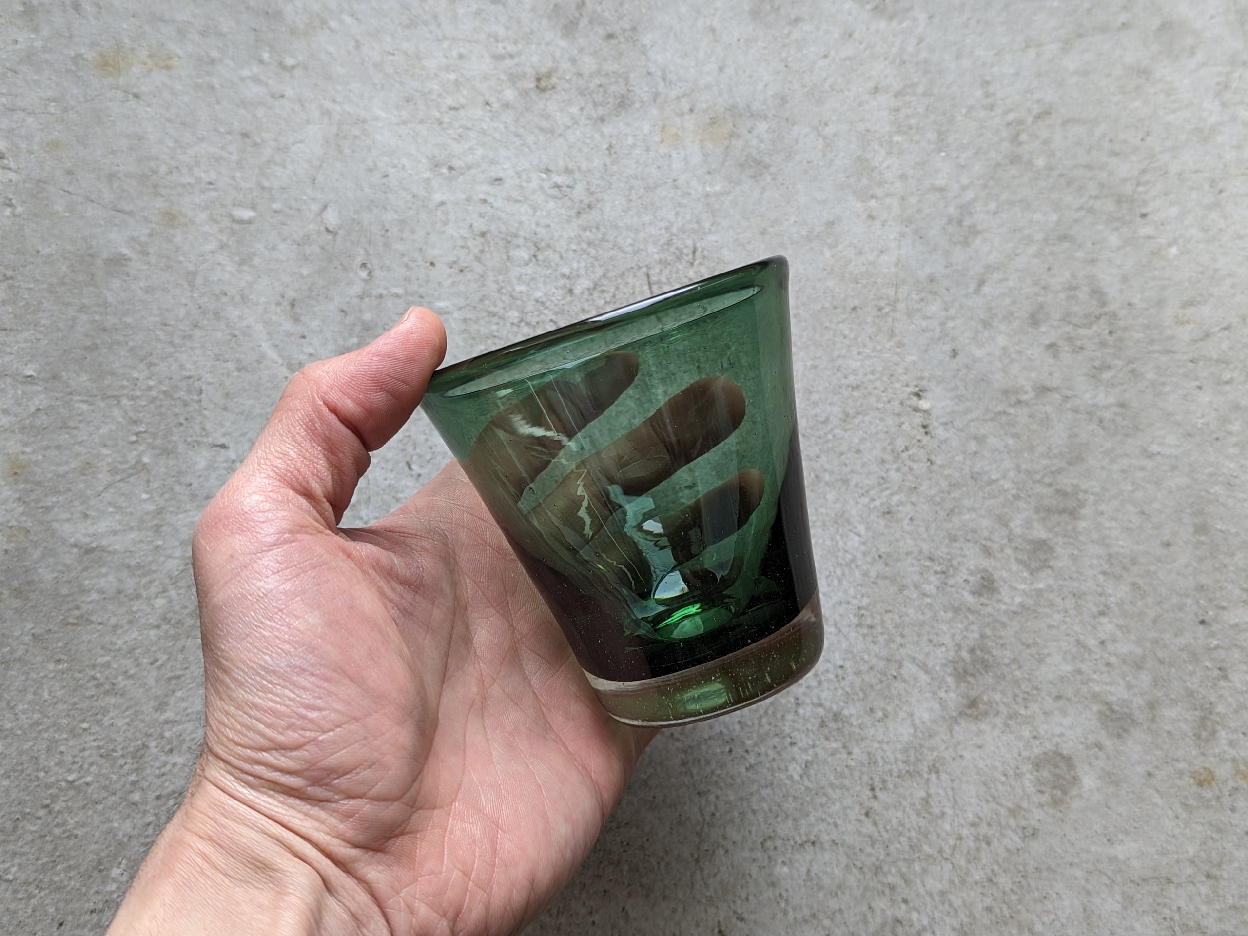 琉球ガラス コーングラス（大） | ガラス工房 清天 | inoya | Basic