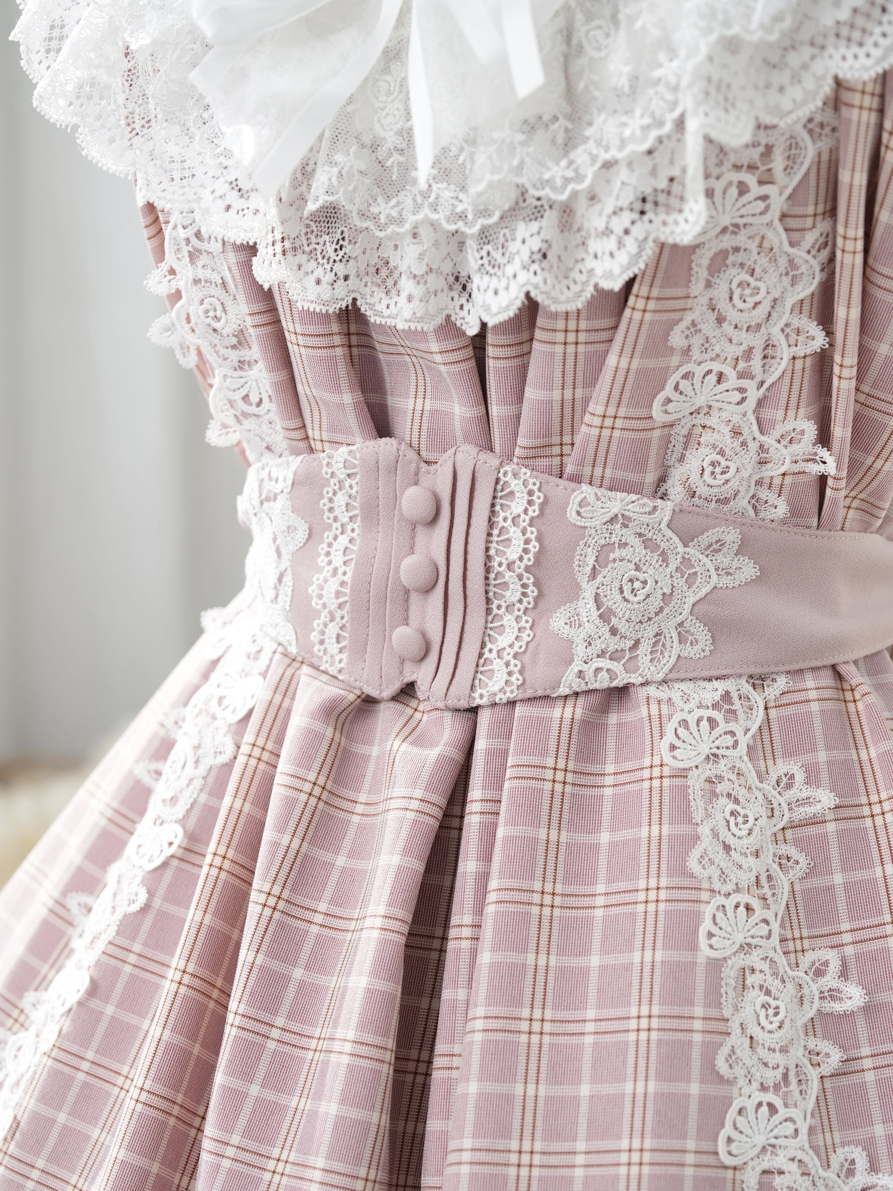 Fashion Show】ミシェルコテージュ アンジュローズジャンパースカート