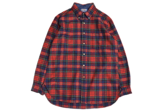 USED 80s Pendleton Wool shirt -Large 02321