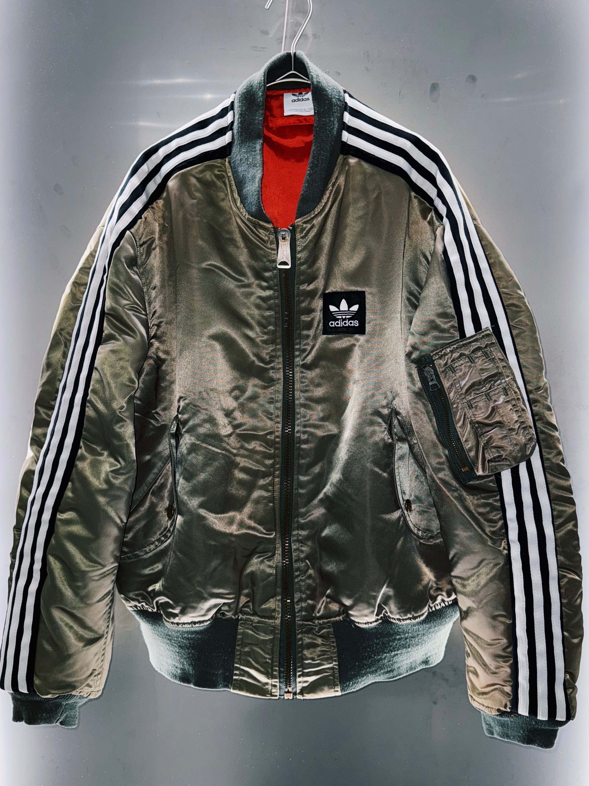 special Original Re:make adidas MA-1 flight jacket
