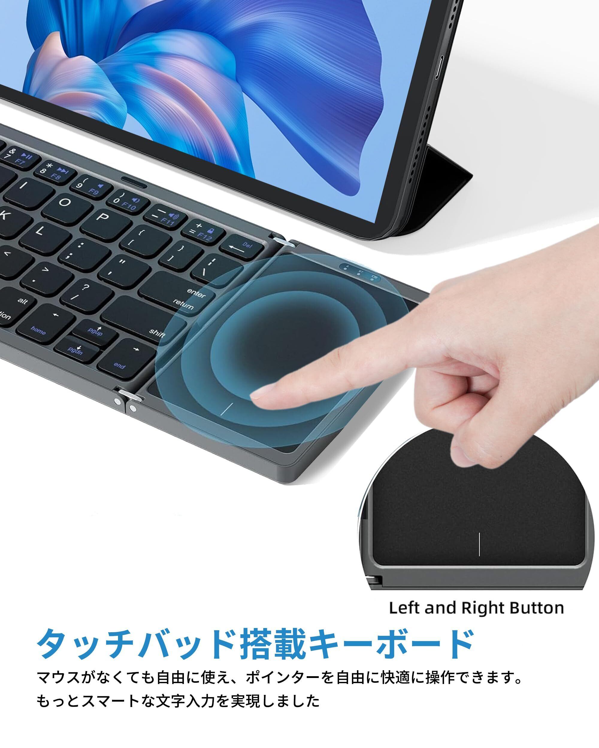MePadkey iPad mini キーボードケース ブラック US配列 iPad Mini 0 第