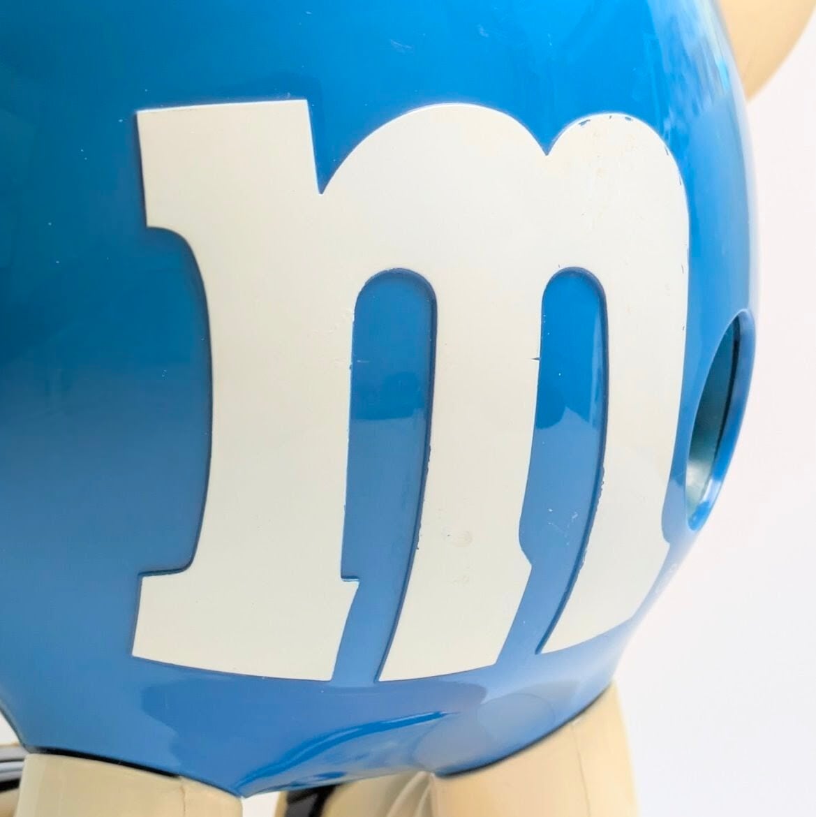 ☆ VINTAGE JUNK ☆【 m&m's  ( エムアンドエムズ ) 】BASKETBALL BLUE / Dispenser / キャンディディスペンサー 〚アメリカン雑貨 アメトイ〛