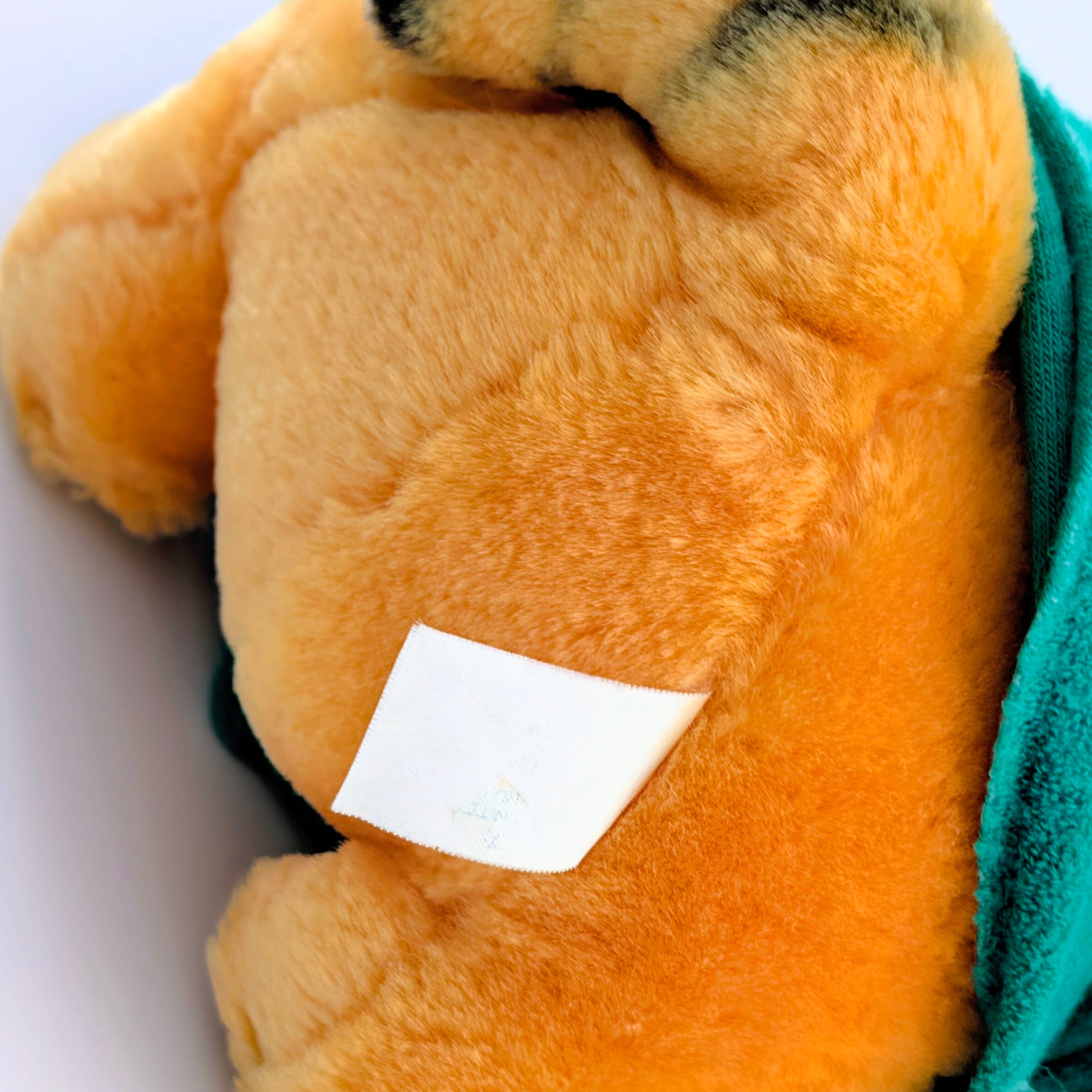 ☆ VINTAGE 1980年代初期 ☆【 Garfield ( ガーフィールド ) 】『 Zzz... オヤスミ歯磨きガーフィールド 』ぬいぐるみ プラッシュ plush 1980年代年製 〚アメリカン雑貨 アメトイ〛