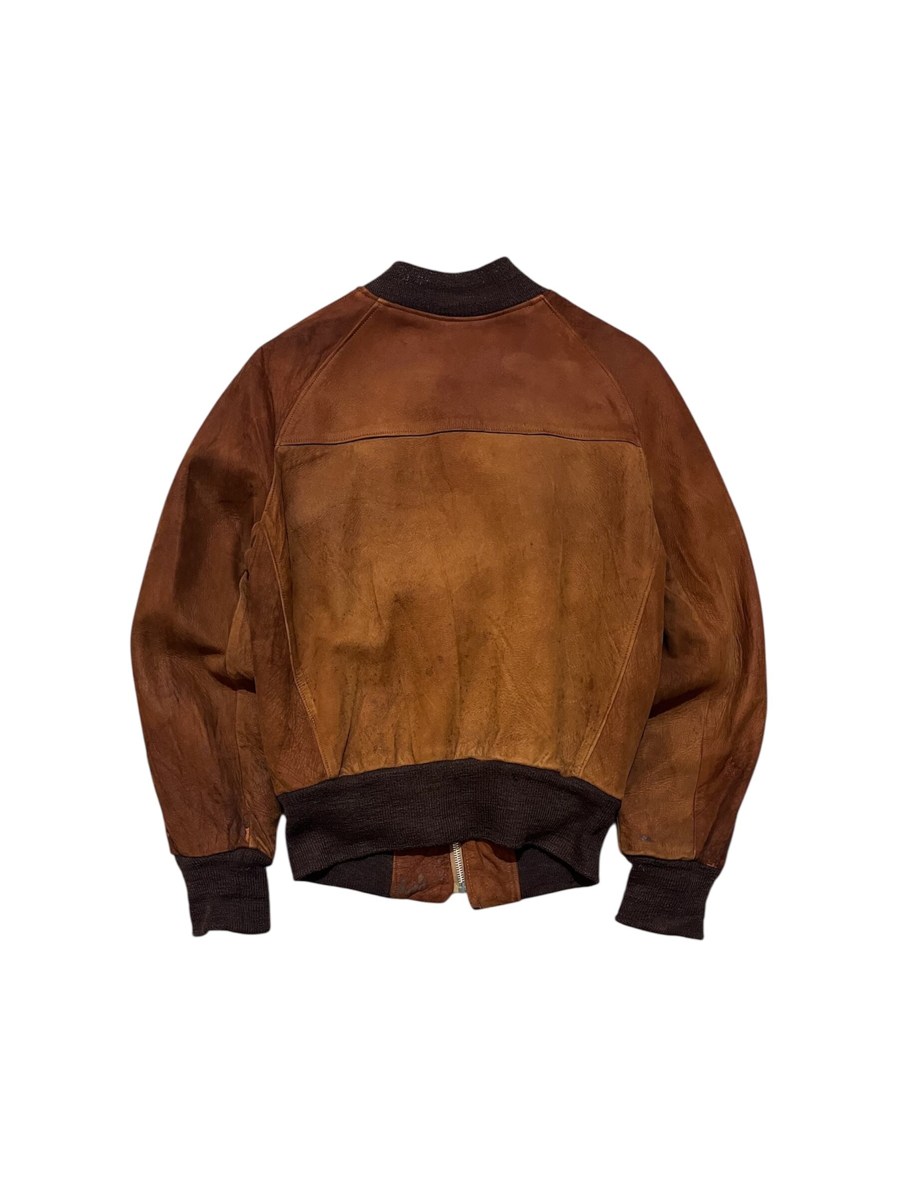 50s Nubuck Leather Sports Jacket 50年代 ヌバックレザースポーツ