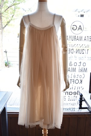 Bilitis dix-sept ans.(ビリティスディセッタン) 24E/S Tulle Camisole Dress 110