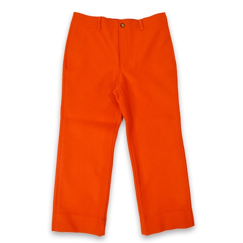 CC MELTON DECK PANTS　-ORANGE-