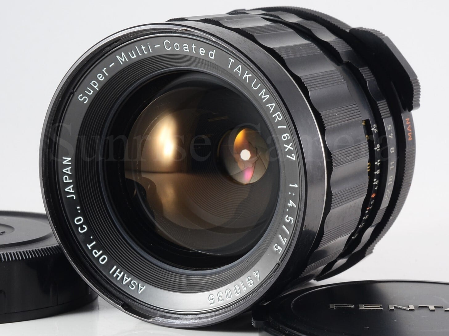 PENTAX Super Multi Coated TAKUMAR 6×7 75mm F4.5 整備済
