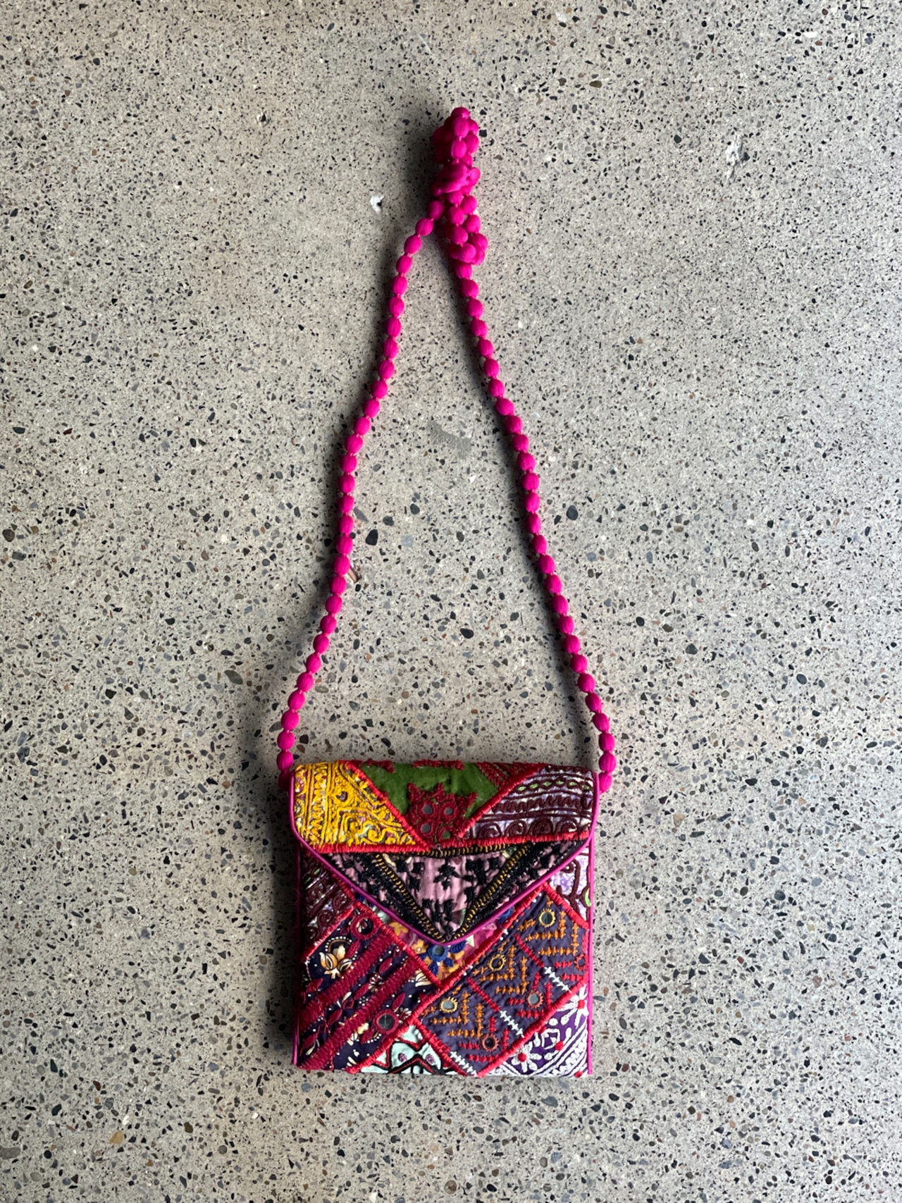 Kashmir embroidery bag
