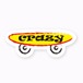 crazy（ステッカー）