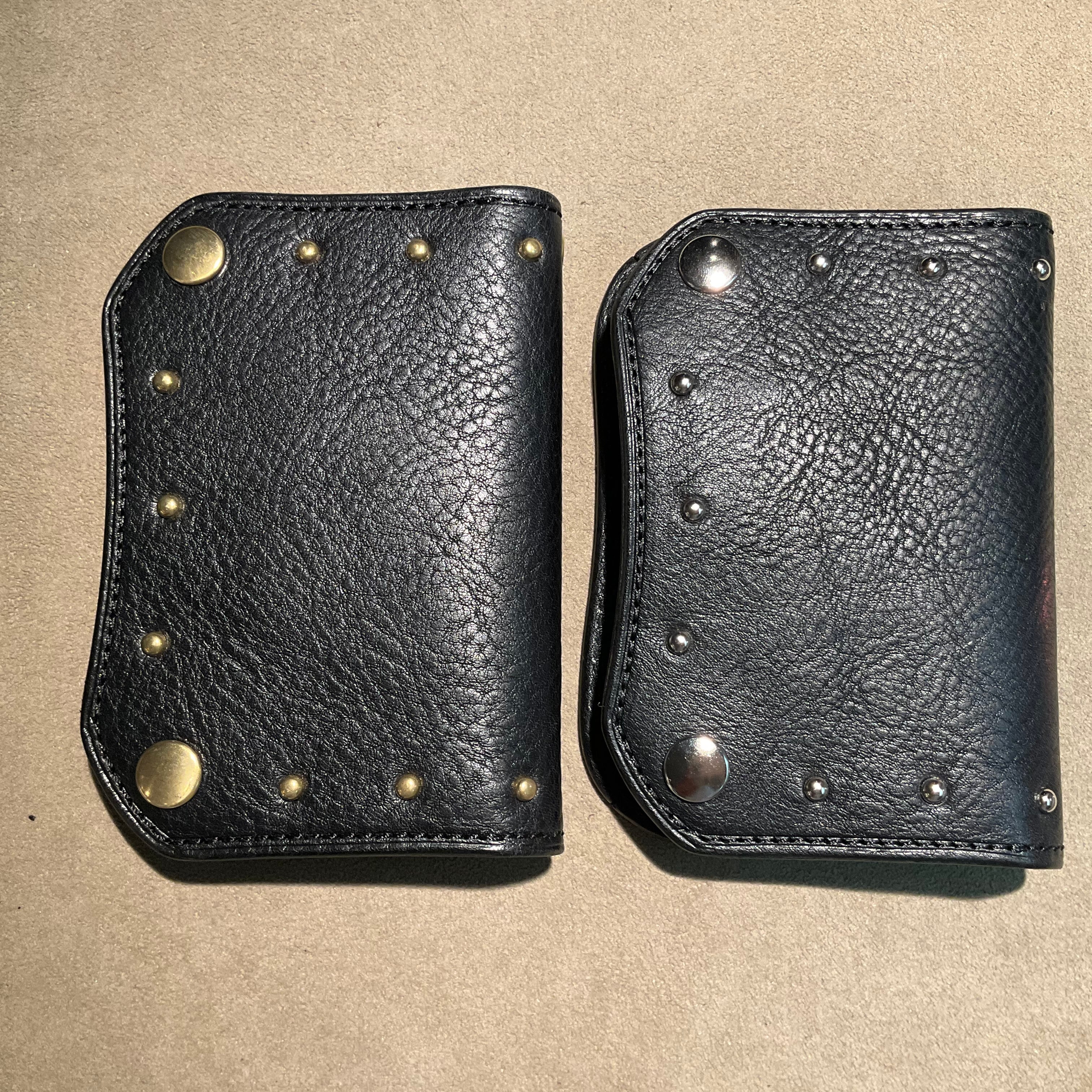 グルーバーレザー ショートトラッカー スタッズ入り Groover Leather グルーバーレザー short trackerwallet ショート