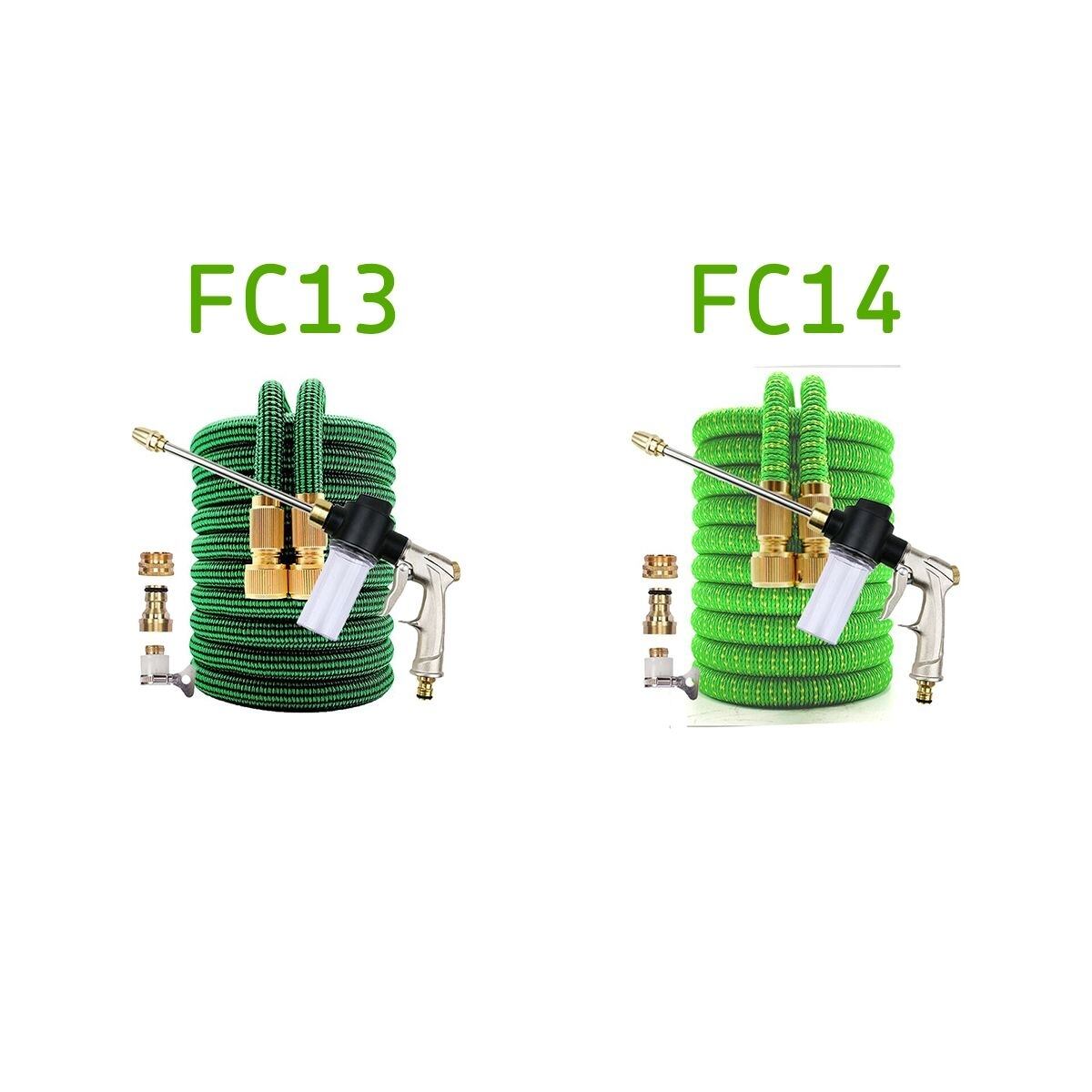 がんこになります。 伸縮散水ホース 37m 洗車 フォームガン マジックホース ガーデニング