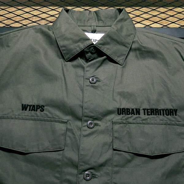 WTAPS 22SS BUDS/SS/COTTON.TWILL 221BRDT-SHM06 サイズ01(S) ダブル ...