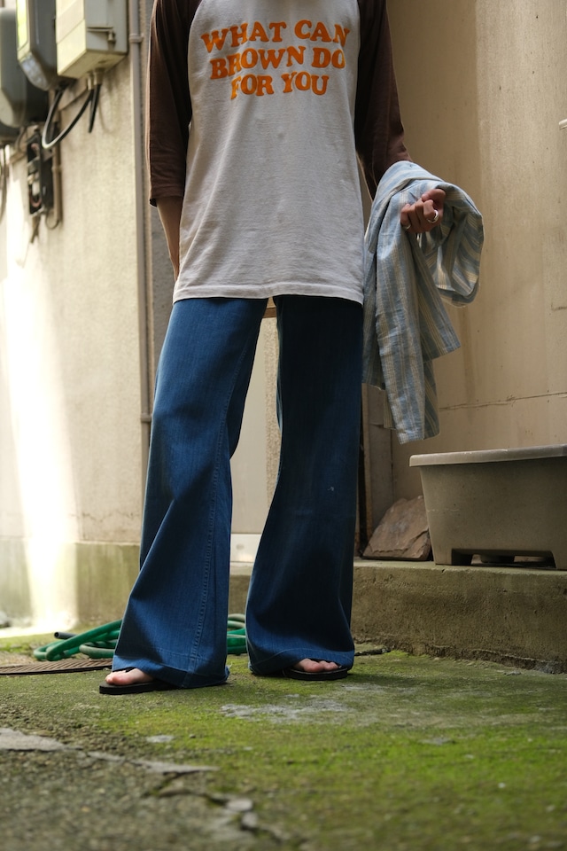 Utah／70-80's "unkown" us navy type marine pants