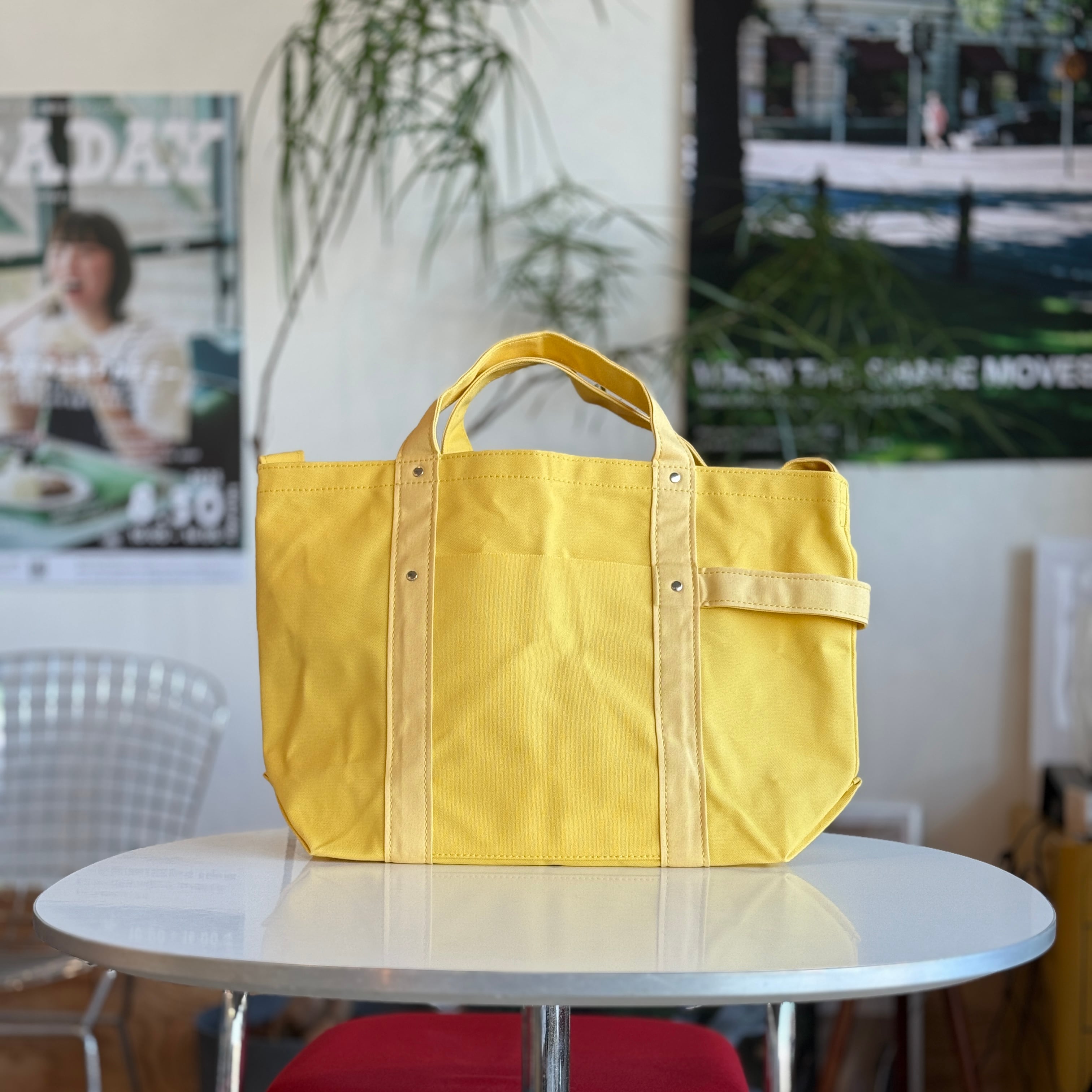 TEMBEA HARVEST TOTE LARGE LT-YELLOW/LT-YELLOW