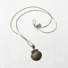 Vintage 925 Silver Scallop Pendant Necklace