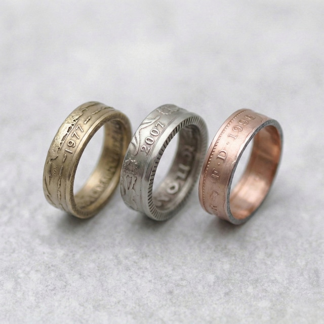 年代セレクト・ランダムコインリング|SELECT YOUR YEAR RANDOM COINRING(1970〜2019) 年代セレクト・ランダムコインリング|SELECT YOUR YEAR RANDOM COINRING(1970〜2019)