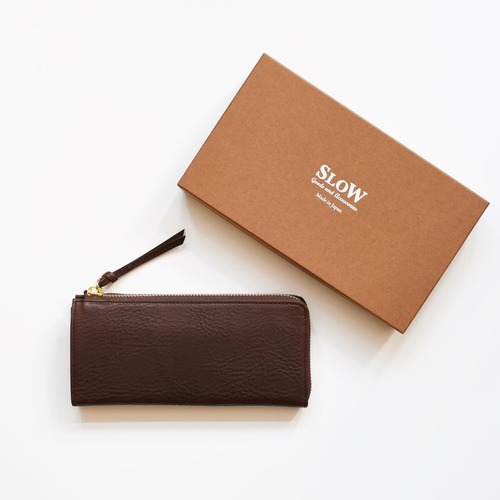 【Unisex】 SLOW  |  bono Lzip long wallet　スロウ  |  Lジップ ロングウォレット