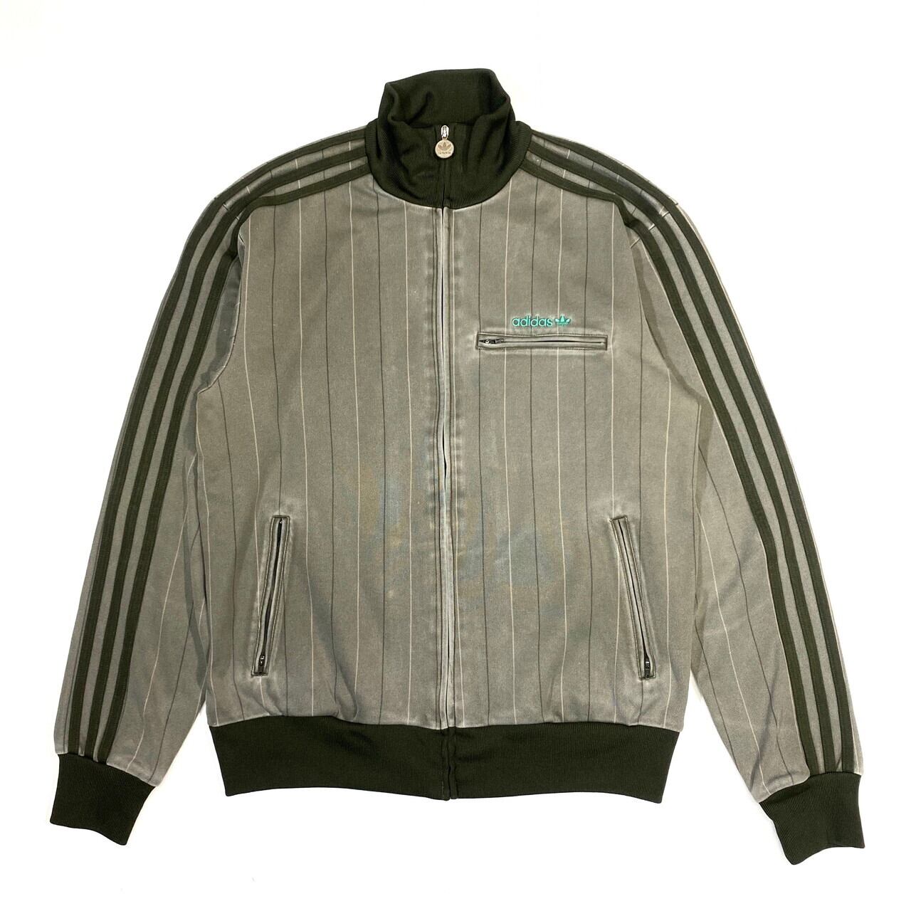 【激レア‼️】adidas ジャージ  2XL カーキ ベージュ リブライン