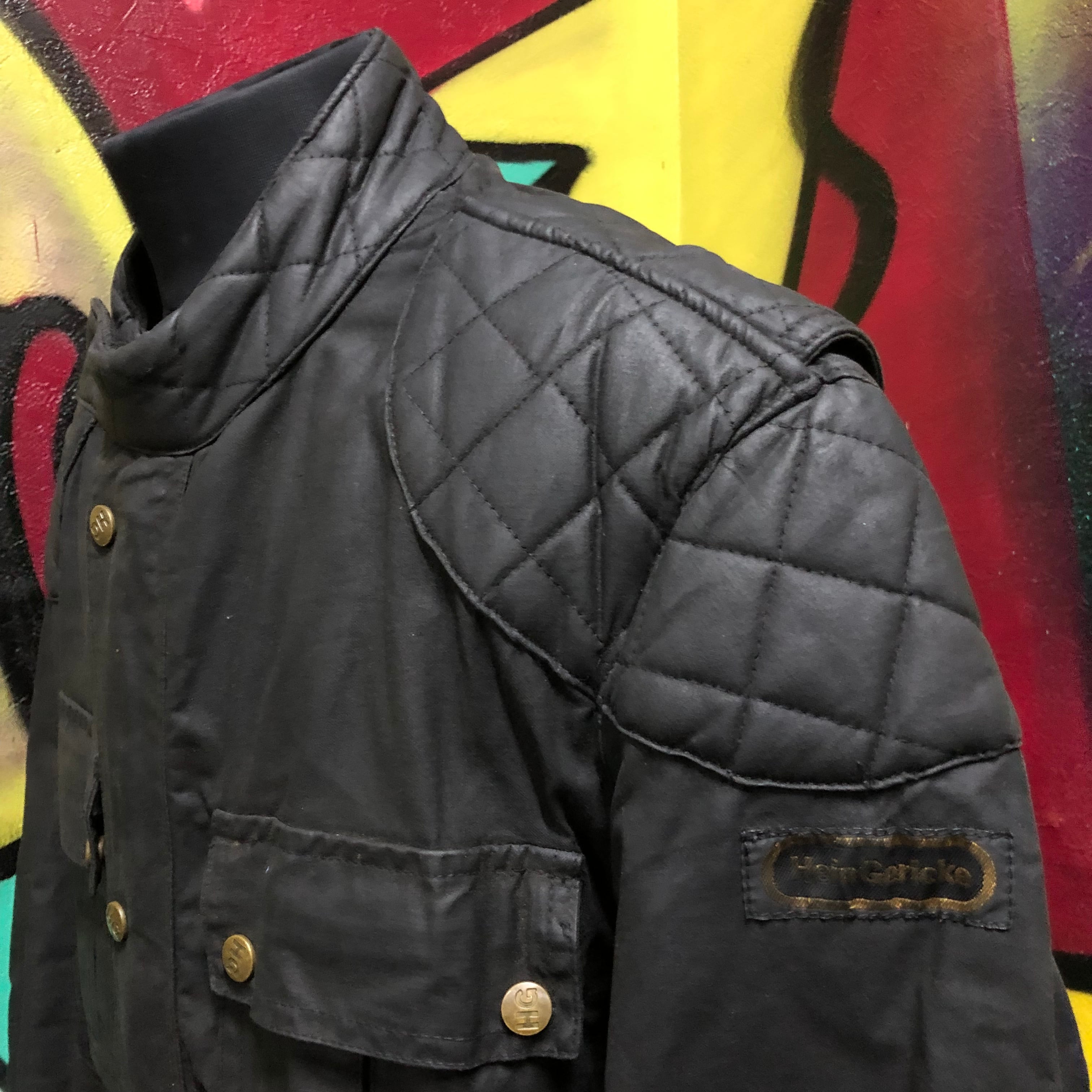 Hein Gericke oiled motorcycle jacket | 古着屋border