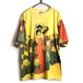 Vintage Oriental Pattern T-shirt [1980s-] Vintage Oriental Beauty Double Sided Print Tee