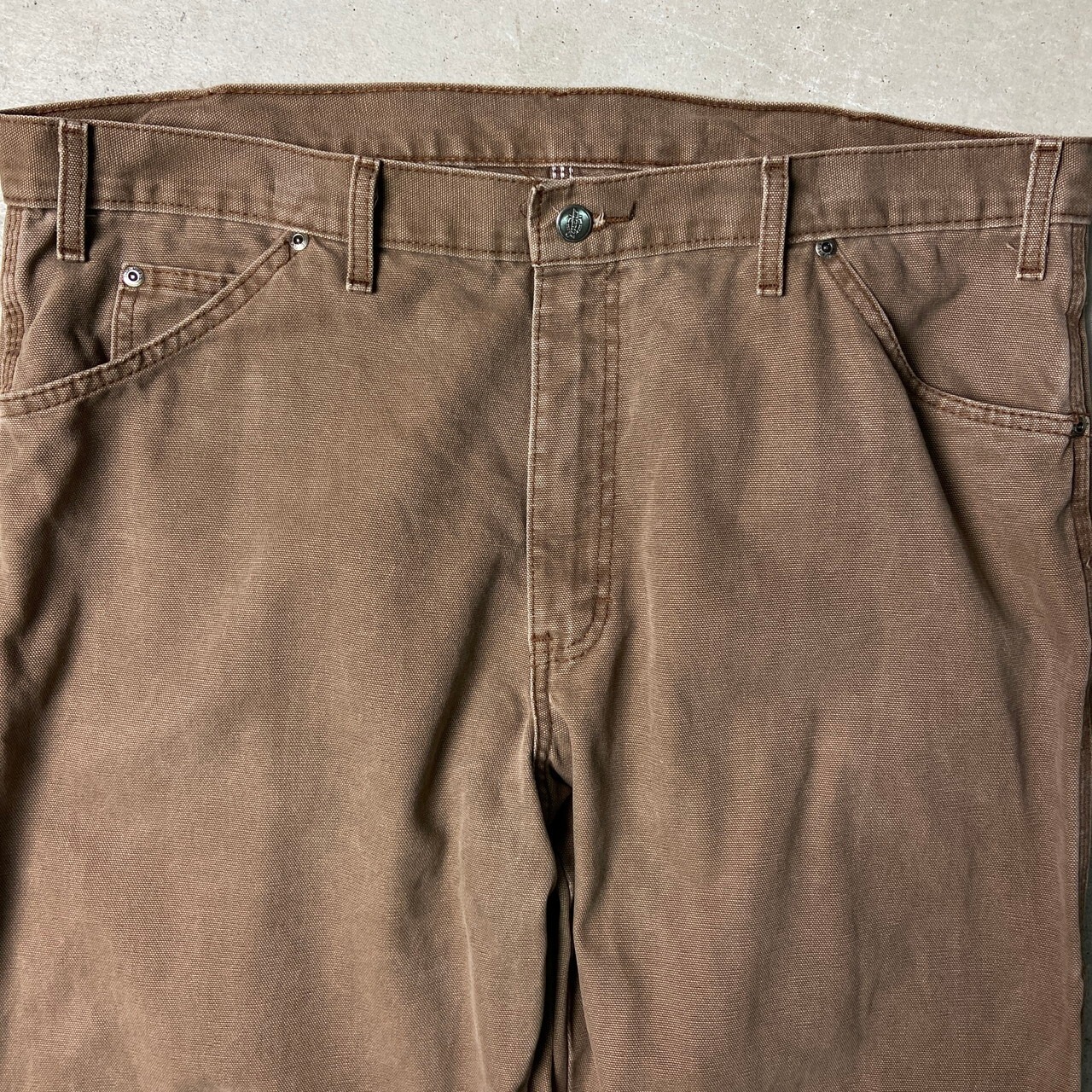 Dickies ディッキーズ ダック地 ワイド ワークパンツ ペインターパンツ 
