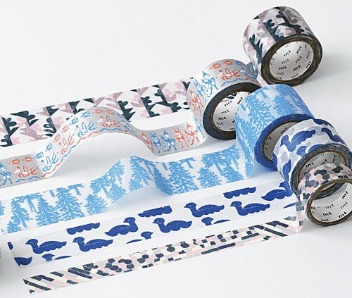 ミナペルホネン マスキングテープ sea birds | hacohalu 紙雑貨・文具