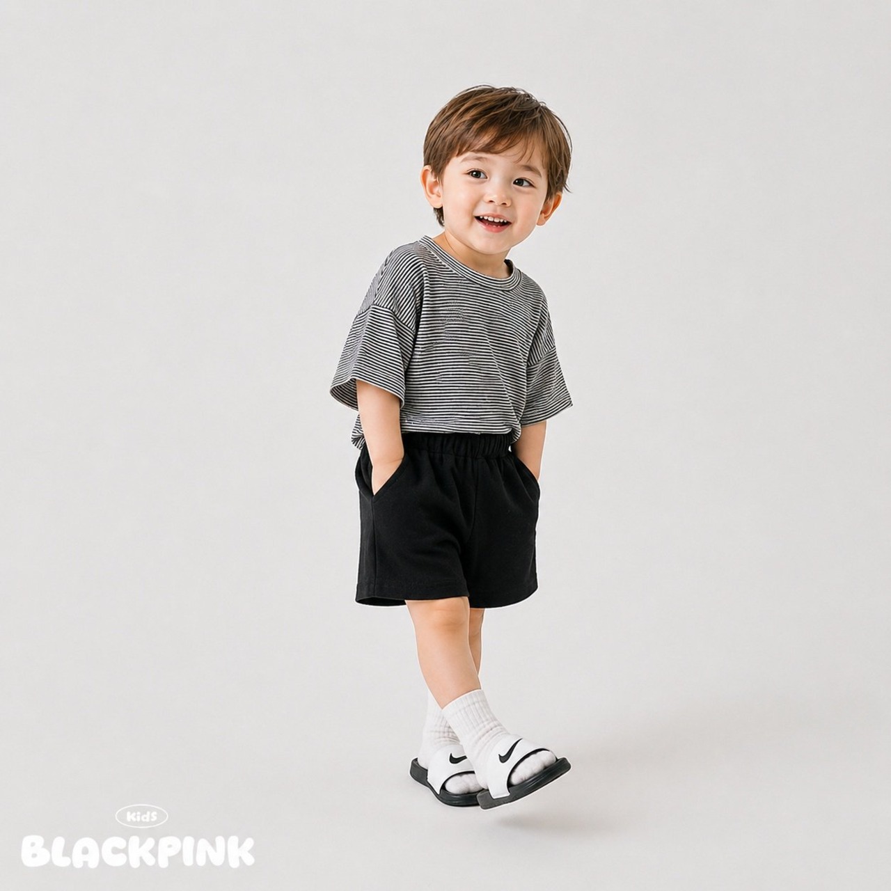 [BLACKPINK] Summer Style Short Sleeve T-shirt / [블랙핑크] 썸머ST반팔티