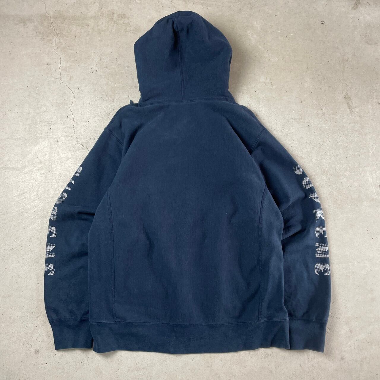 18AW Supreme シュプリーム 袖プリント ヘビーウェイト スウェット 