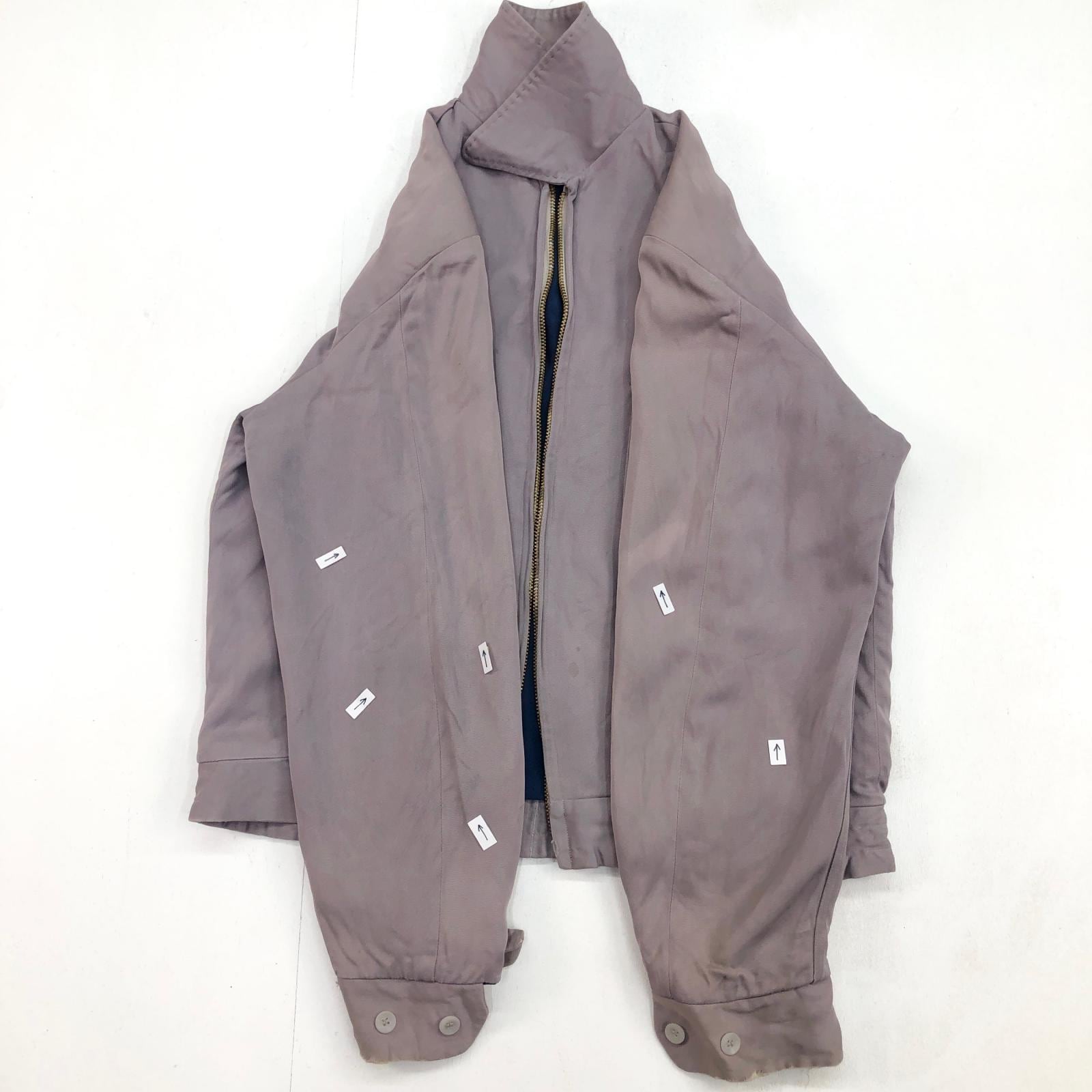 UNKNOWN 50 -60年代 レーヨン系 ギャバジャン ギャバジンジャケット