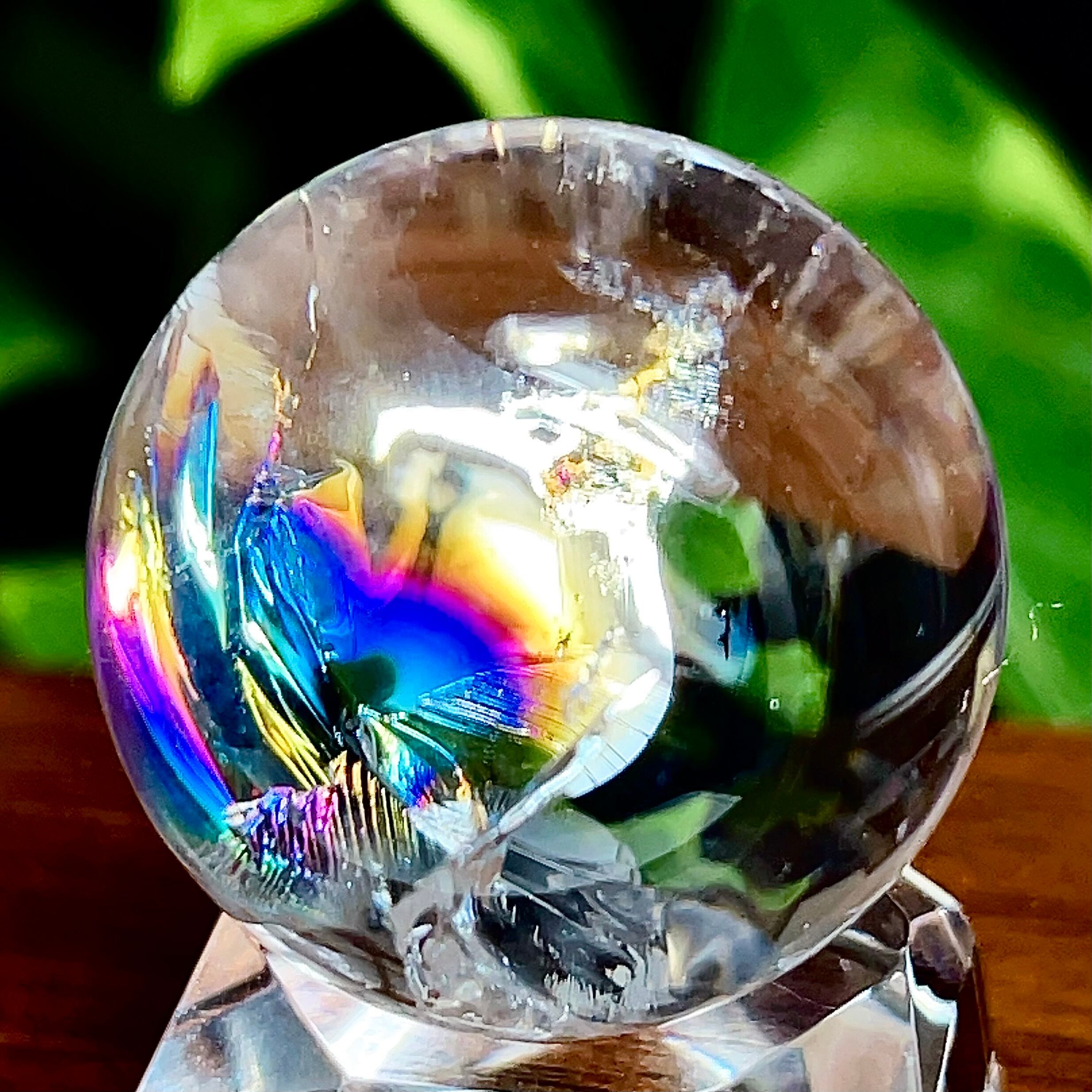 ヒマラヤ水晶　水晶　丸玉　スフィア　パワーストーン　天然石　【超美品】 2 ヒマラヤ水晶 水晶 丸玉 スフィア パワーストーン 天然石 【超美品