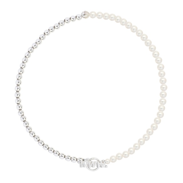 WWW.WILLSHOTT | FRESHWATER PEARL/SILVER .925 NECKLACE (PEARL/SILVER)