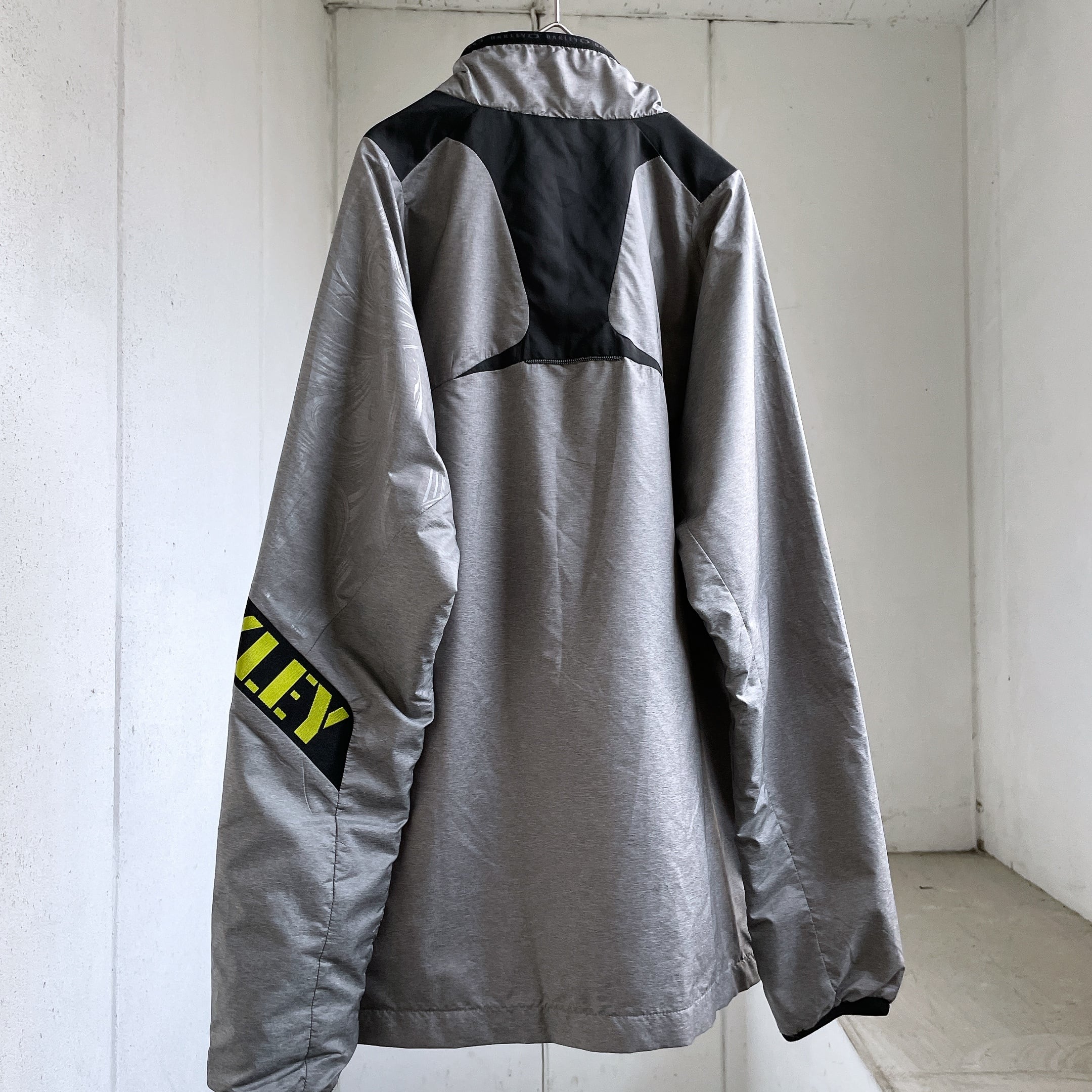 OAKLEY TYPE-02 Mat silver × Black Bi color technical blouson