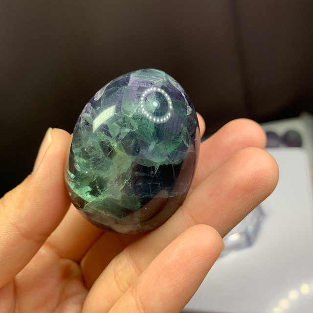 131秘蔵プレミアムたまご・綺麗なグラデーションフローライト