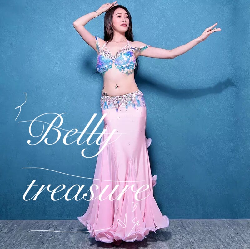 オーダーメイドベリーダンス舞台衣装 QYT18104B