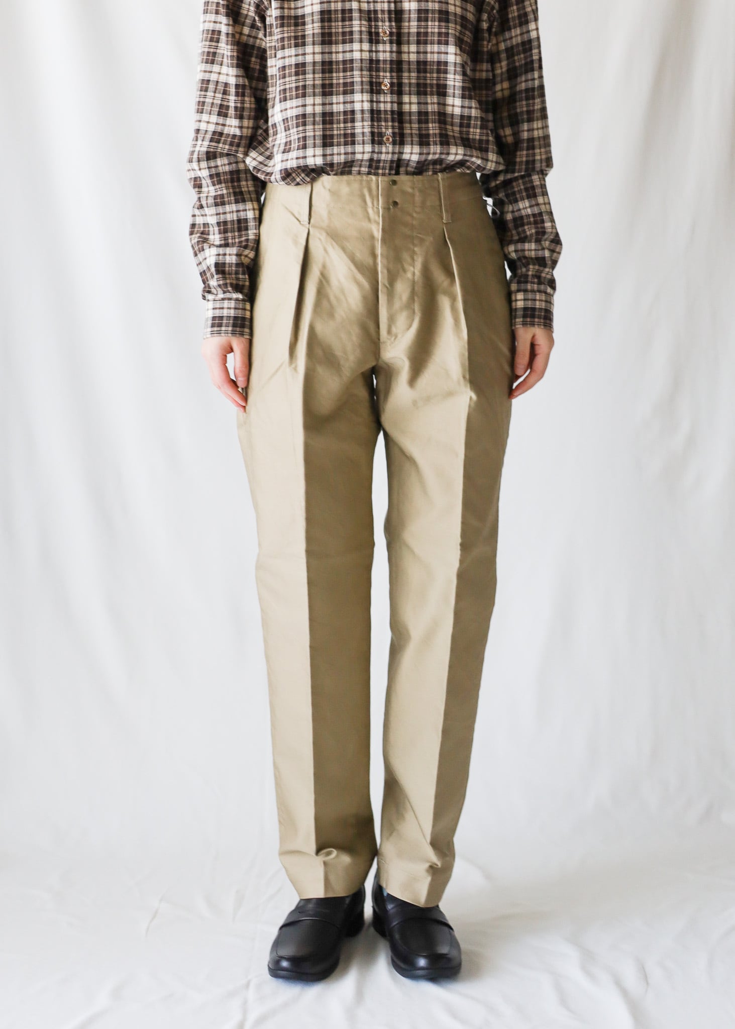 【新品未使用】ハンドルーム ウィメンズ インタック モールスキン トラウザーズ HAND ROOM WOMENS｜インタック モールスキントラウザーズ - Daja