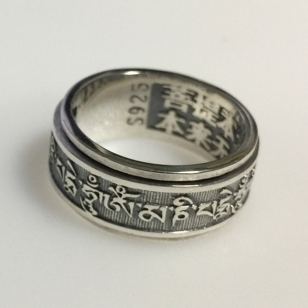 【 タイ鍍銀仏 】　骨董携行仏　ブラーフミー系文字刻 タイ鍍銀仏 】 骨董携行仏 ブラーフミー系文字刻 タイ鍍銀仏