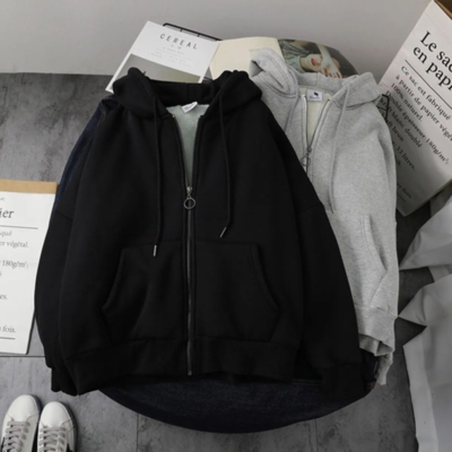 アウター デート フーディー 上着 袖あり 長袖 かわいい 大人可愛い きれいめ シンプル カジュアル 大人 上品 おしゃれ お洒落 主役級 存在感 春 秋 冬 10代 20代 30代 レディース 女性用 OL 学生 デート お出かけ 公園デビュー 女子会 休日 イベント 旅行 着回し 普段使い ファッション コーデ 楽ちん モテ トレンド 流行 インスタ映え M L XL 2XL ゆったり ゆる 黒 ブラック 灰色 グレー