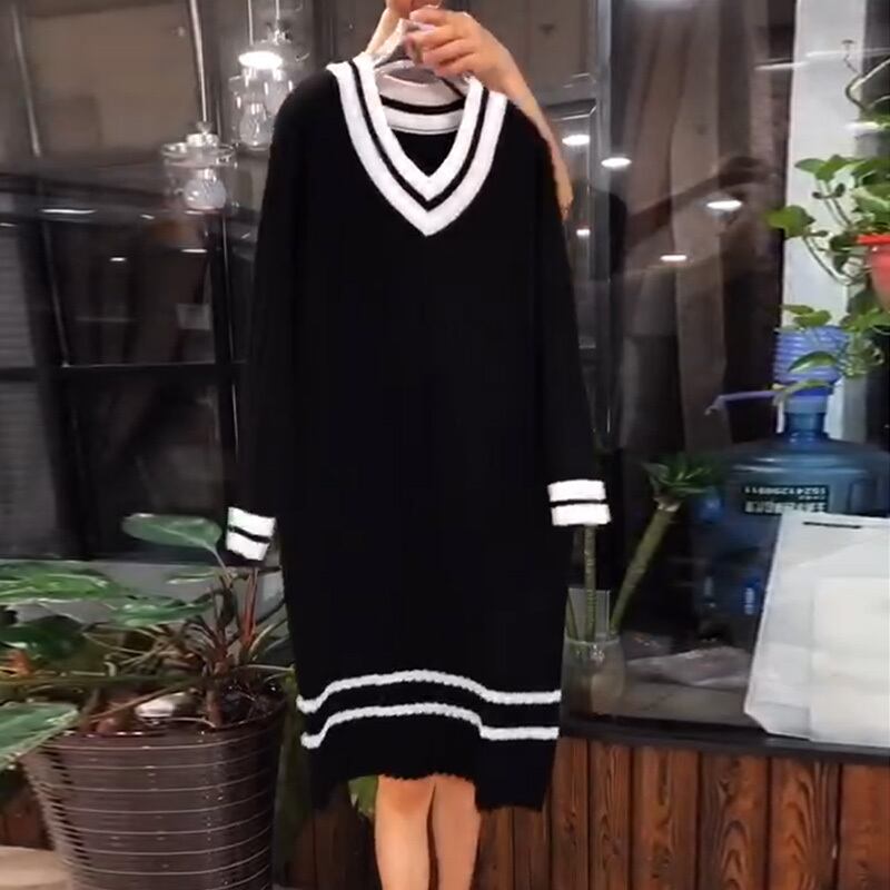 スタイルオータムストライプ 大きめサイズ 秋物 ミックスインファッション51221653326