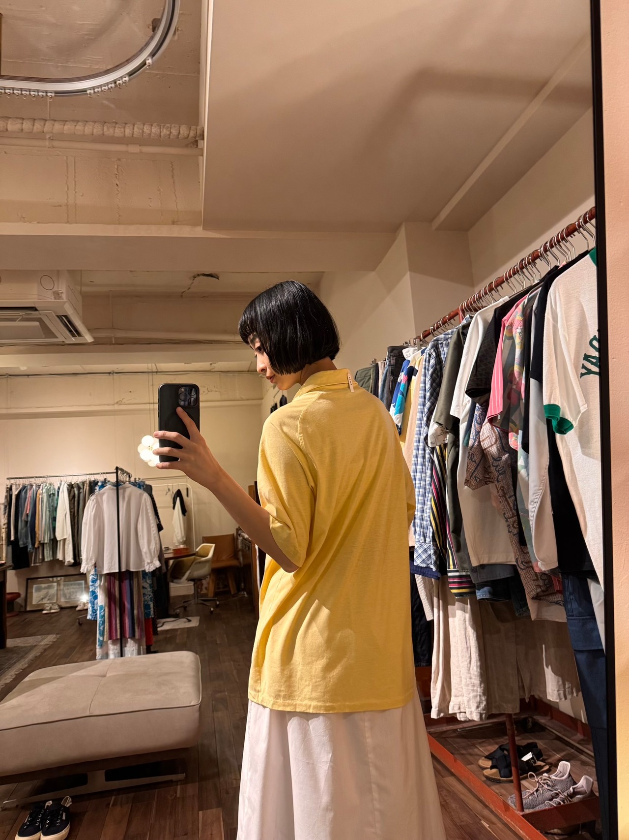 GRAND SLAM by MUNSINGWEAR イエローポロシャツ