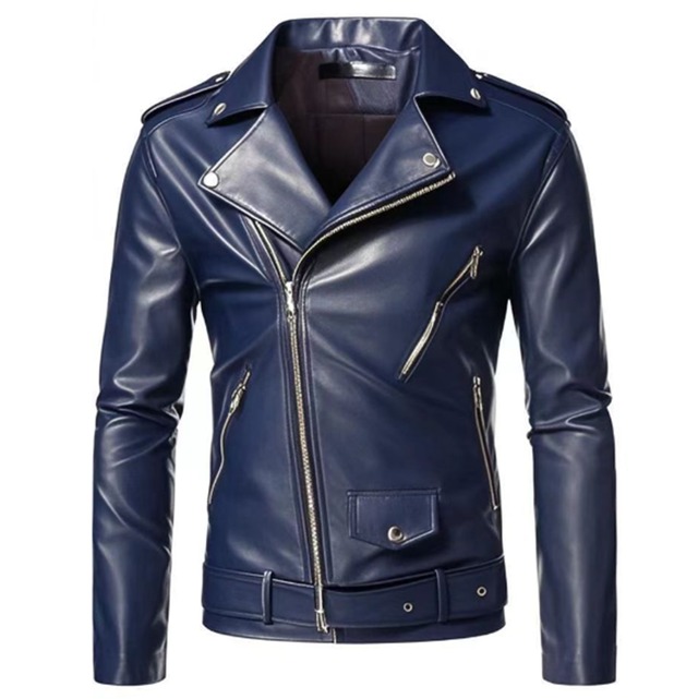 PUレザージャケット b10409 【M～4XLサイズ】