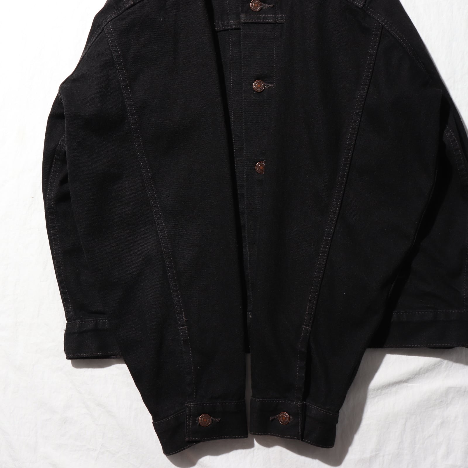 Deadstock L Levi's 70507 USA 96年 サルファーブラック デニム Deadstock L Levi's 70507 USA 96年 サルファーブラック デニム