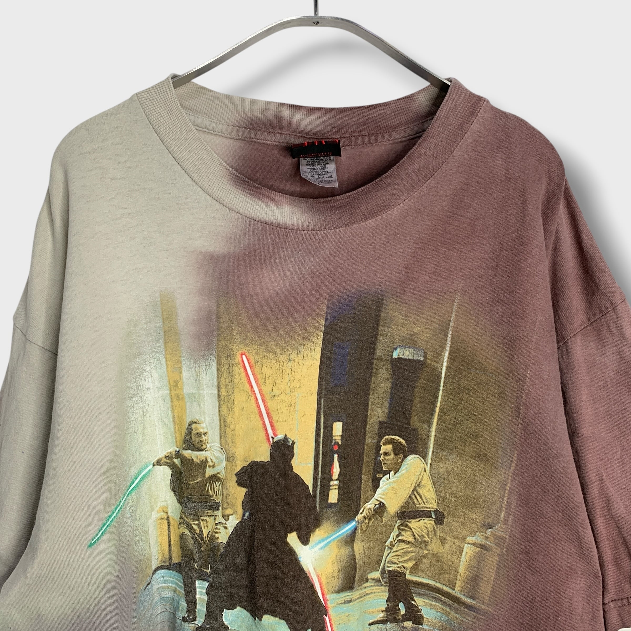 90s STARWARS EP1 ダースモール オビワン クワイガンジンTシャツ