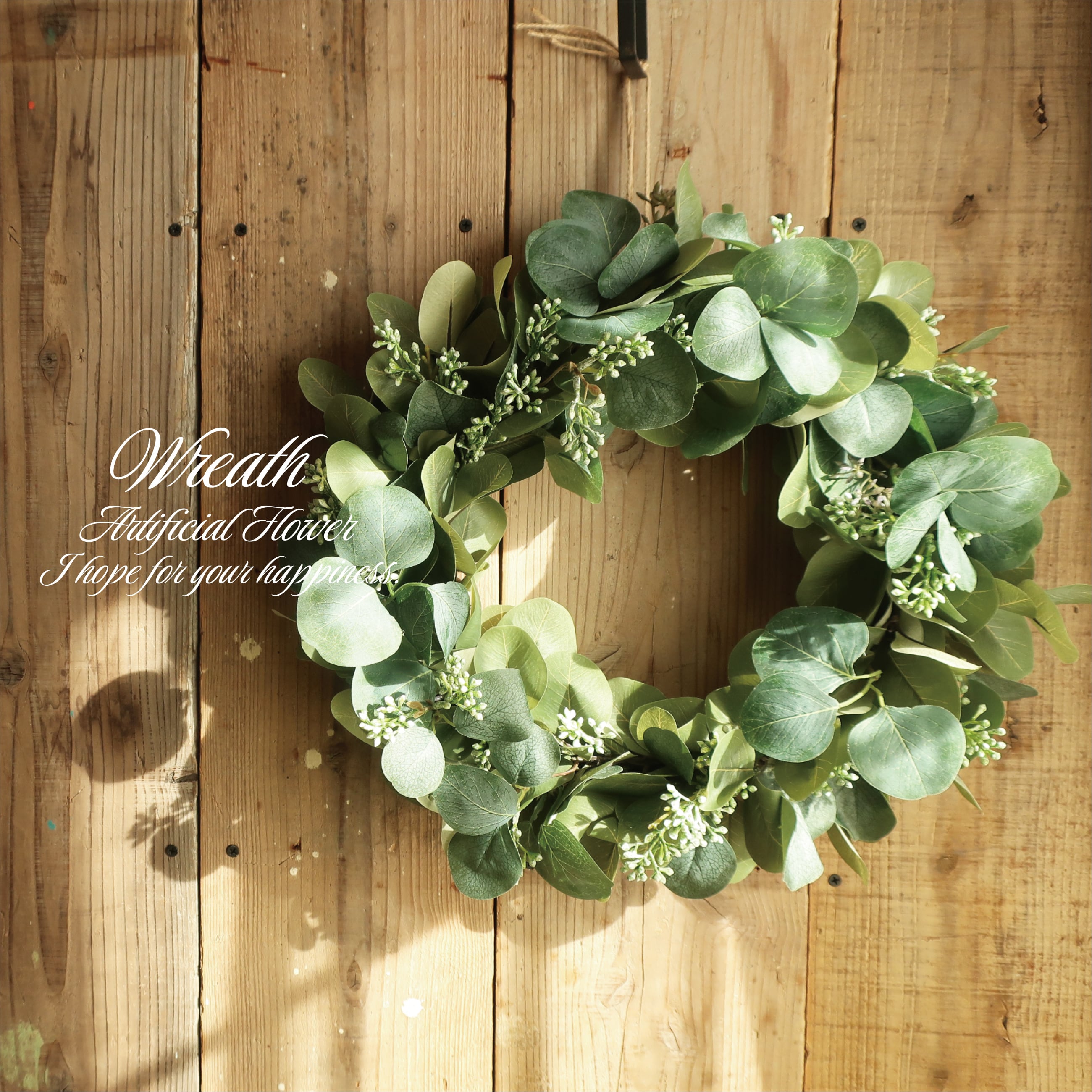 ビタミンカラーリース ✿ プリザーブドフラワー イエロー BOX付き