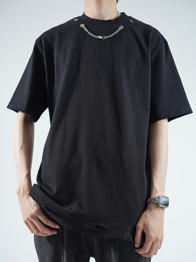 【ALUDE SELECT】 Simple design shirt (2color)
