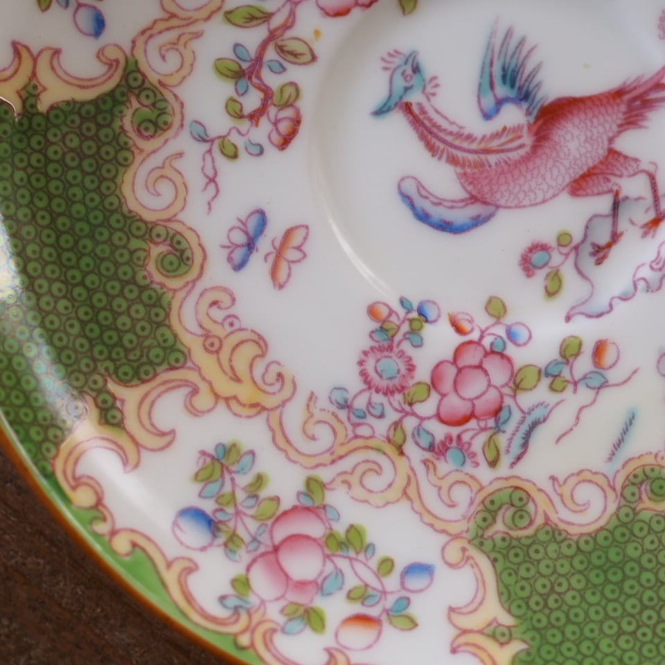 希少 英国ミントンminton コカトリス トリオ1客 カップソーサー F9