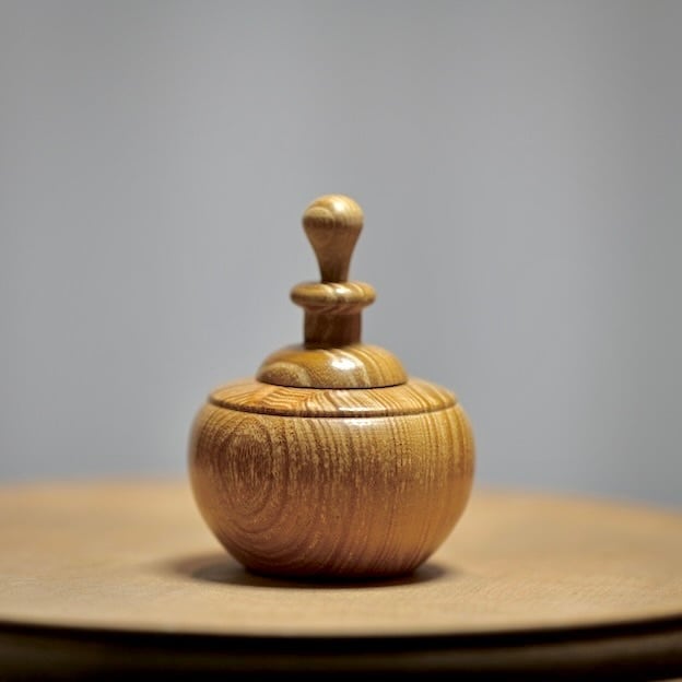 吉羽ろくろやの桑七味入れ［2104500000060］ | casa rua［カーサ・ルア］