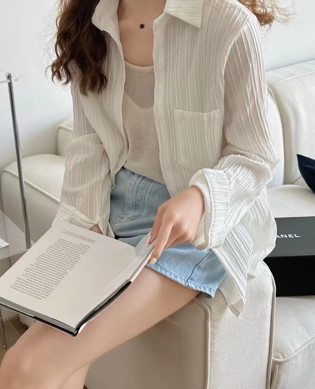 リップルブラウス　AJ22085-278