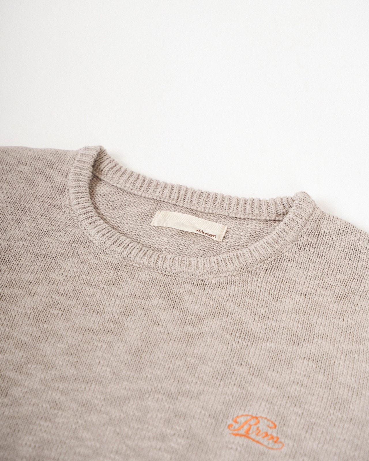 【#Re:room】MULTI COLOR SLUB KNIT NO SLEEVE	［REK169］